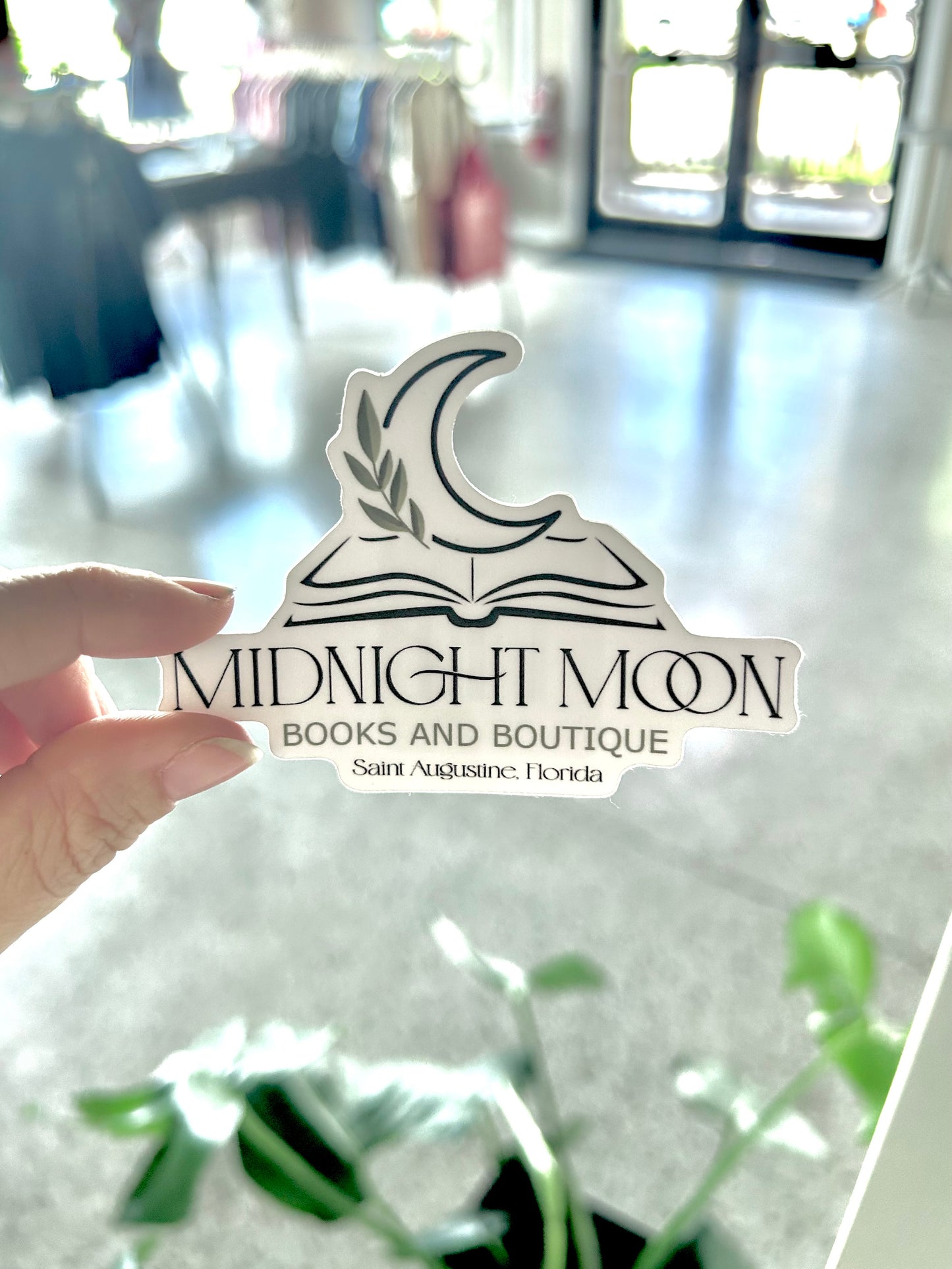 Midnight Moon Sticker