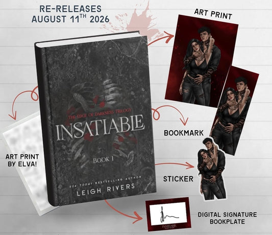Insatiable by Leigh Rivers *PREORDER*
