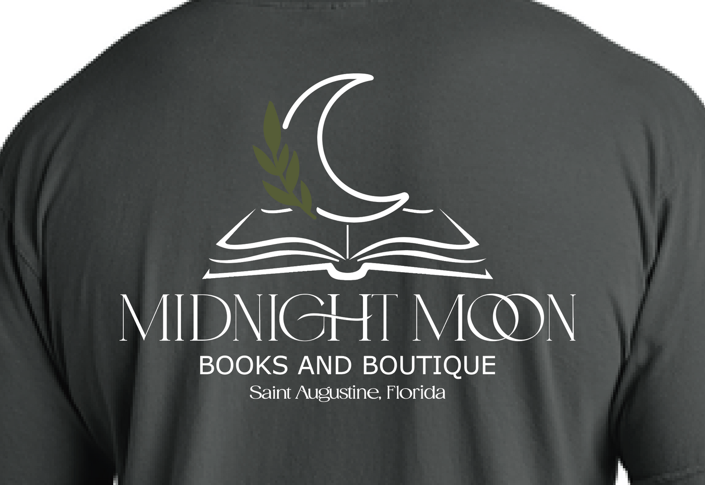 Midnight Moon T-Shirt- Grey