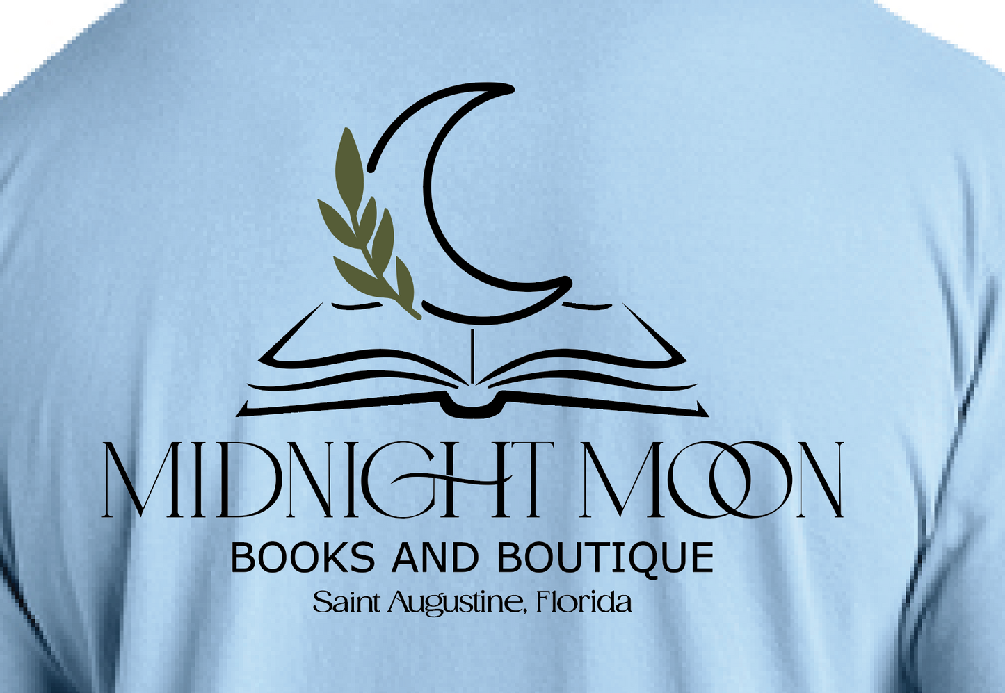 Midnight Moon T-Shirt- Blue