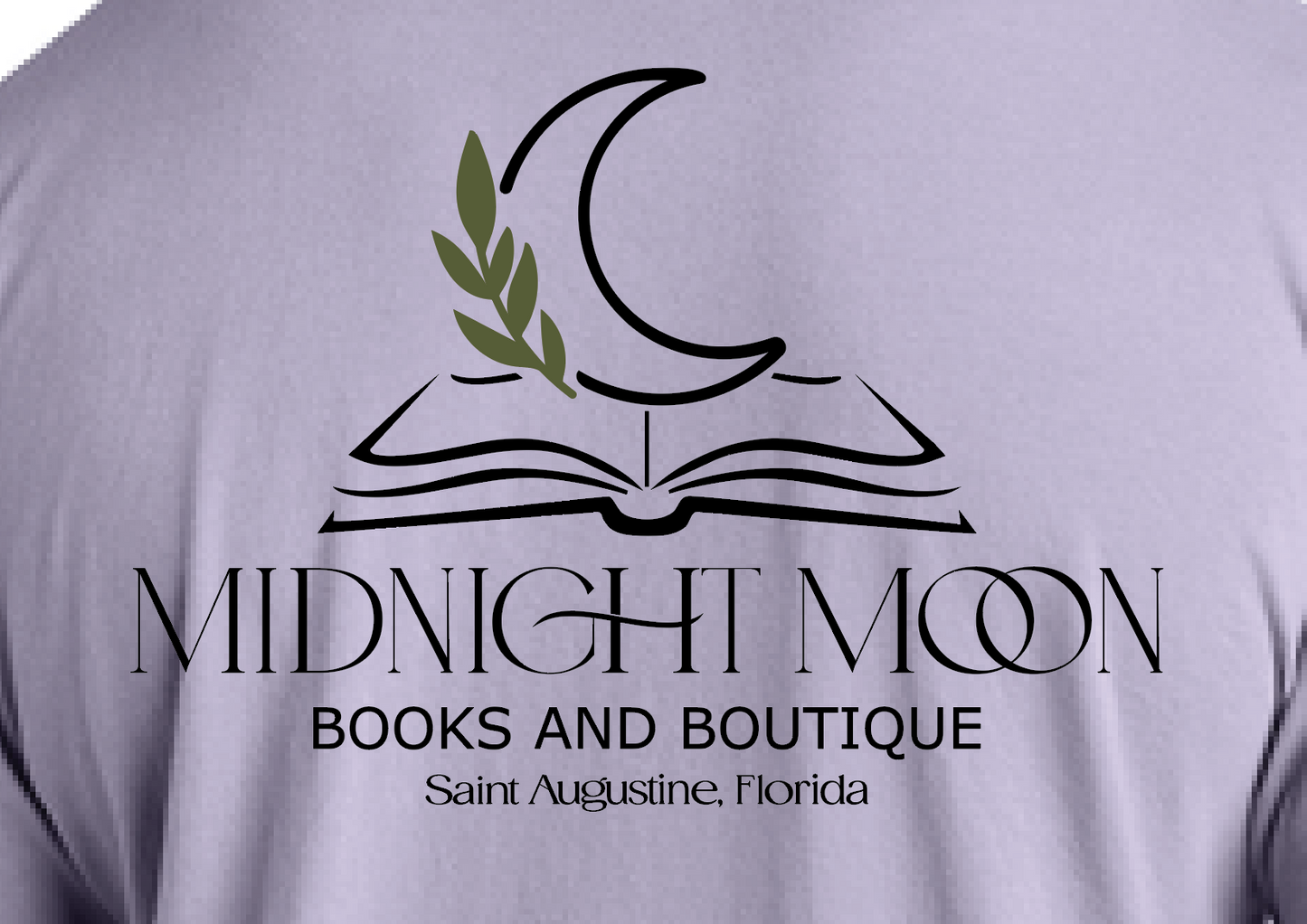Midnight Moon T-Shirt- Purple